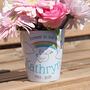 White Dove Personalised Memorial Flower Pot Gift With Seeds, thumbnail 2 of 3