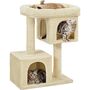 Cat Tree With Sisal Scratching Posts And Plush Condos, thumbnail 8 of 10
