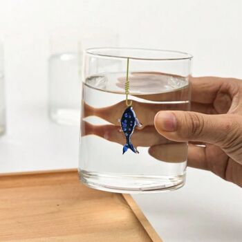 Gone Fishing Glass Tumbler, 4 of 4