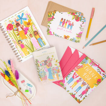 In Bloom Floral Women Stationery Gift Set, 2 of 3