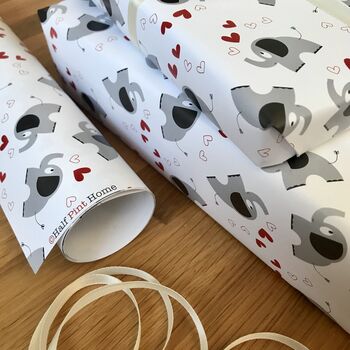Elephant Wrapping Paper Or Gift Wrap Set, 5 of 12