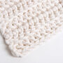 Learn To Crochet Beginners Blanket Crochet Kit, thumbnail 4 of 10