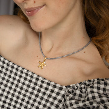 Beach Rope And Starfish Necklace, 5 of 7