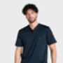 Ultimate Comfort Fleece Lined Scrub Top, thumbnail 3 of 7
