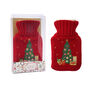 Knitted Oh Christmas Tree 500ml Hot Water Bottle, thumbnail 1 of 4