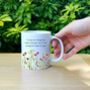 Personalised Floral Friendship Mug, thumbnail 2 of 4