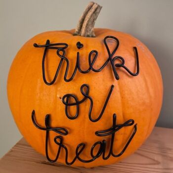 Halloween 'Trick Or Treat' Words For Pumpkin Decorating, 4 of 6