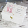 Personalised Ballet Wooden Keepsake Box, thumbnail 4 of 9