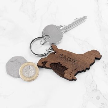 Personalised Dog Breed Keyring, 2 of 9