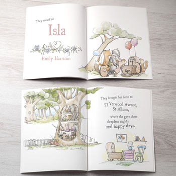 Personalised Christening Story Book, 8 of 12