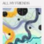 Lcd Soundsystem Inspired Abstract Art Print, thumbnail 3 of 3