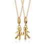 18ct Gold Vintage Teddy Bear Charm Necklace, thumbnail 5 of 7
