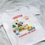 Personalised Construction Vehicles Children's T Shirt, thumbnail 3 of 3