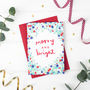 Pack Of Eight Festive Christmas Cards, thumbnail 3 of 10