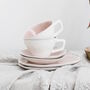 Blush Pink Porcelain Tableware, thumbnail 2 of 6