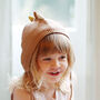 Dinosaur Cotton Lining Soft Yarn Knit Beanie Hat For Baby And Toddler, thumbnail 4 of 11