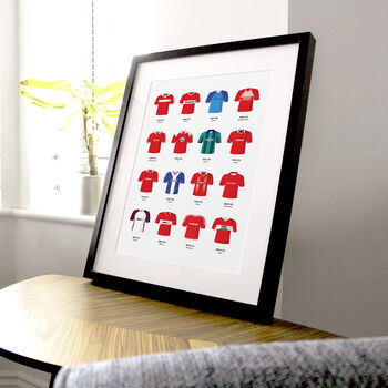 Classic Football Kits Team Print, 9 of 12