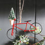 Red Bike Bicycle Christmas Tree Decoration, thumbnail 1 of 3