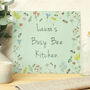 Personalised Busy Bee Family Chopping Board, thumbnail 2 of 2