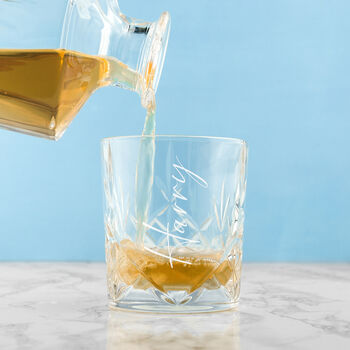 Personalised Crystal Whisky Tumbler, 3 of 7