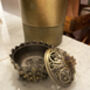 Tibetan Lotus Alloy Incense Cone Holder Gift Boxed, thumbnail 4 of 6