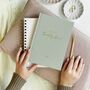 Sage Green A5 Personalised Diary, Week To View Planner, thumbnail 7 of 11
