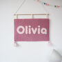 Personalised Custom Wall Hanging For Baby's Nursery, thumbnail 5 of 6