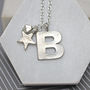 Personalised Statement Letter Necklace, thumbnail 2 of 4