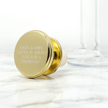 Personalised Luxury Bottle Stopper, 5 of 6