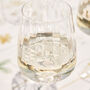 Set Of Four Ribbed Vintage Wine Glasses, thumbnail 5 of 5