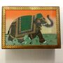 Wooden Embellished Box With Elephant, thumbnail 1 of 3