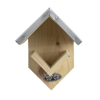 Pine Peanut Butter Bird Feeder With Zinc Roof 19.5cm, 5 of 5