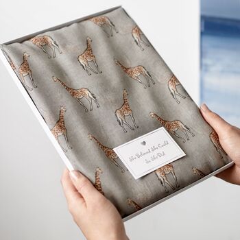 Giraffe Print Scarf, 3 of 7