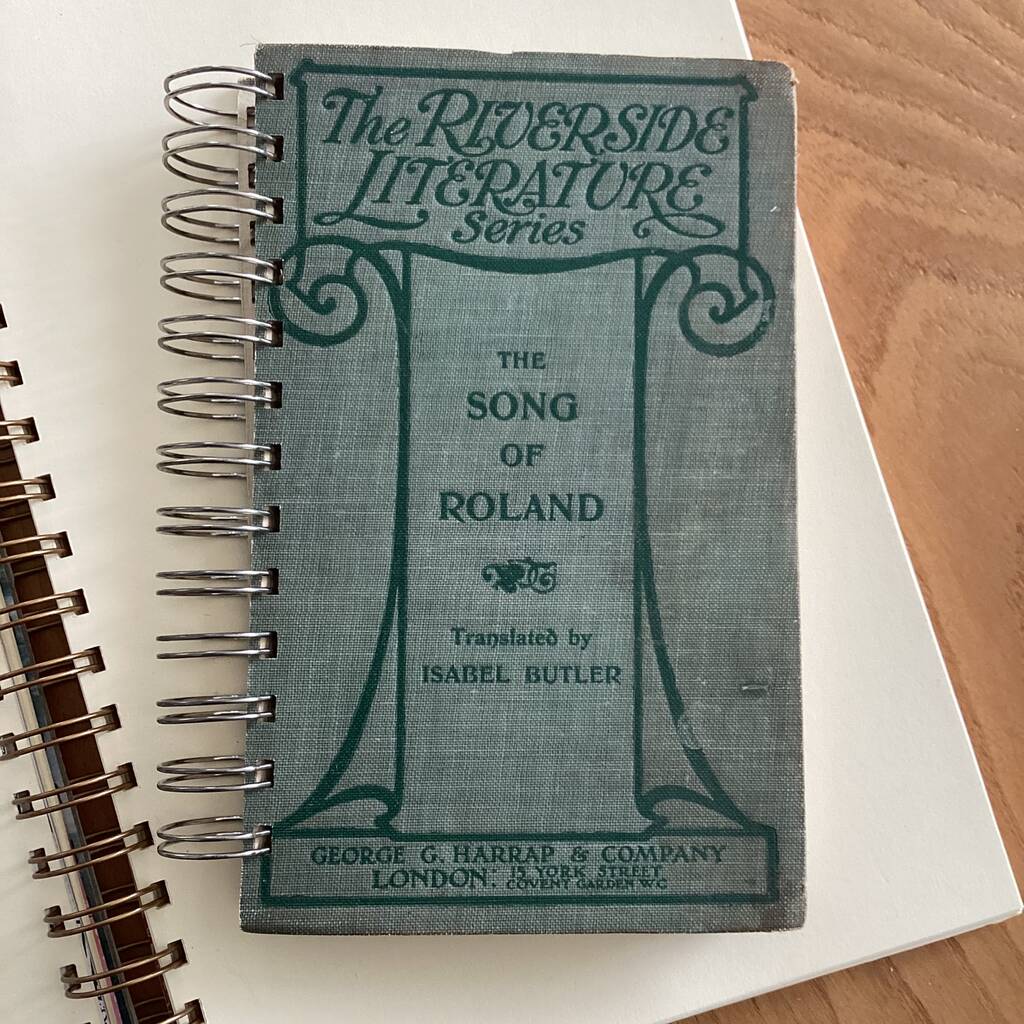 'The Story Of Roland' Upcycled Notebook, 1 of 4