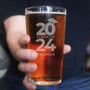 Personalised Graduation Pint Glass With Gift Box, thumbnail 4 of 4