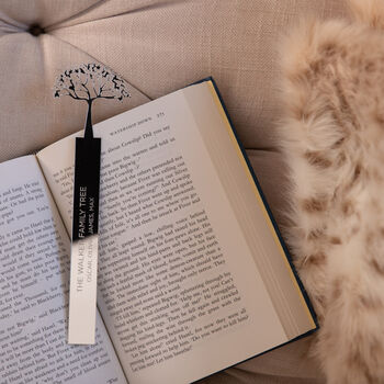 Personalised Christmas Family Tree Bookmark, 7 of 12