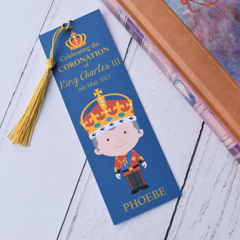 King Charles Coronation Bookmark, 3 of 3