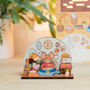 Personalised Cross Stitch Embroidery Pop Out Card, thumbnail 1 of 4
