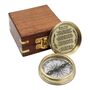 Personalised Brass 23rd Birthday 100 Year Calendar Compass, thumbnail 6 of 12