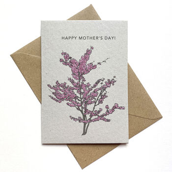Mother's Day Card Cherry Blossom Tree, 2 of 2