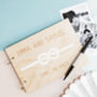 Personalised Infinity Love Knot Wedding Guest Book, thumbnail 1 of 7