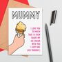 Large Size Cute Mummy Love Card, thumbnail 1 of 2