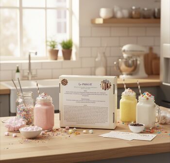 Personalised Epic Milkshake Gift Kit Letterbox Size, 7 of 11