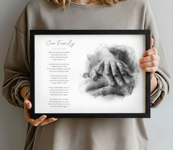 Personalised Pet Memorial Photo Poem Print, 5 of 12