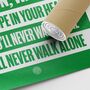 Celtic 'You'll Never Walk Alone' Football Song Print, thumbnail 3 of 3