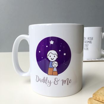 Personalised Daddy And Me Father's Day Mug, 2 of 4