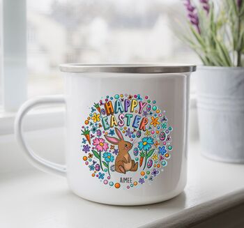 Personalised Easter Bunny Mug With Treats, 6 of 12