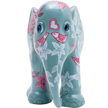 'A Love Story' 15cm Hand Painted Limited Elephant, 4 of 10