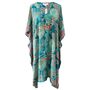 'Orla' Turquoise Paisley Kaftan, thumbnail 7 of 7