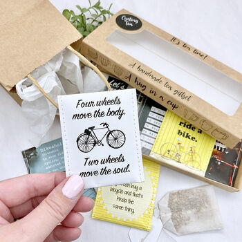 Cycling Gift: Tea Giftset For Bike Lovers, 3 of 12